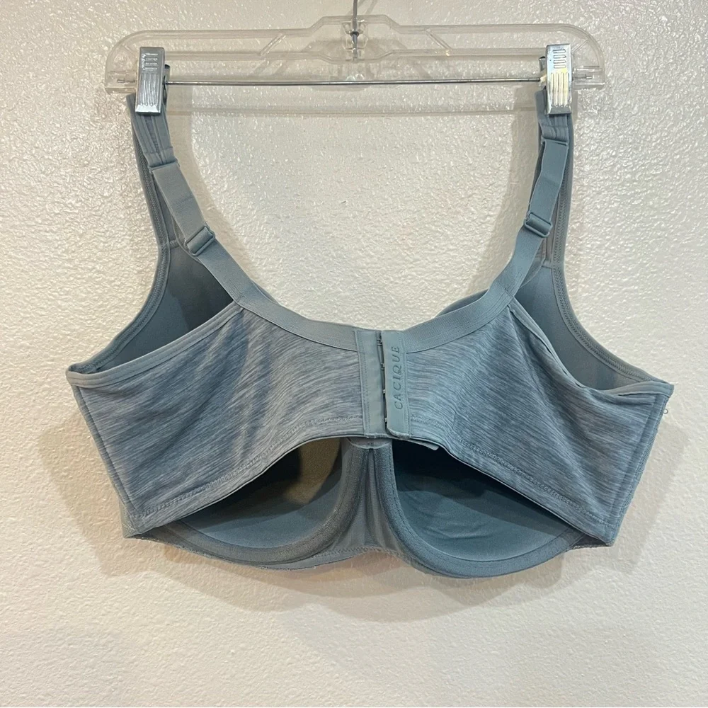 Cacique Lane Bryant Lightly Lined Smooth Balconette Underwire Bra sz 40DDD NWOT - Picture 2 of 6